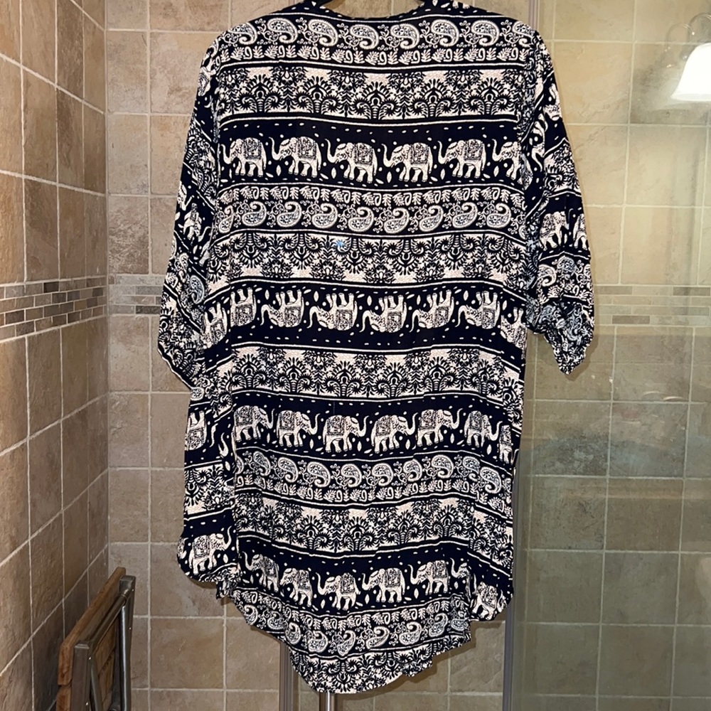 Elephant cardigan